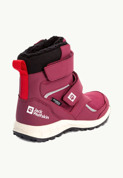 Jack Wolfskin Girl's Burgundy Woodland Wt Texapore High Vc K Snow Boot | Jack Wolfskin In Lebanon