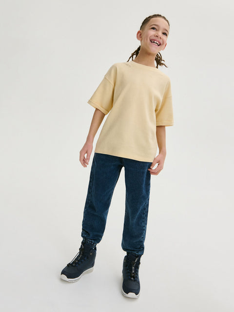 Reserved Boy's Navy Stretchy Jogger Jeans | Reserved In Lebanon