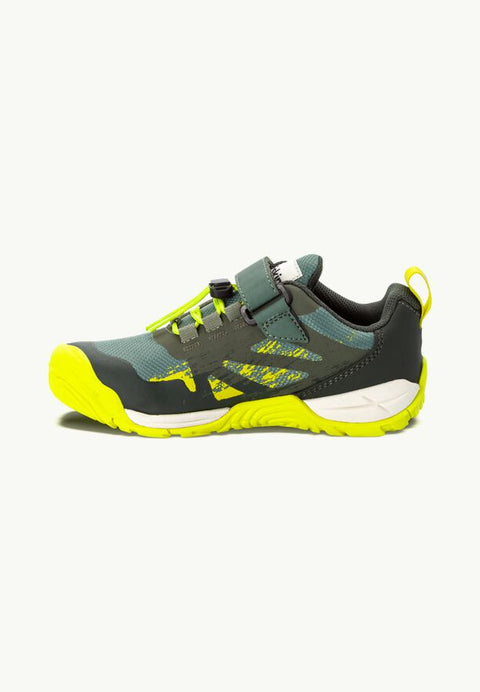 Jack Wolfskin Boy's Green Wild Action Low K Sneakers |Jack Wolfskin in Lebanon