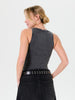 Sinsay WOMEN BLACK ACID EFFECT BODYSUIT AYA