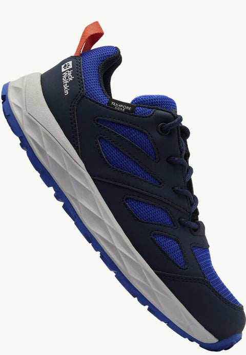 Jack Wolfskin Kid's Navy Woodland 2 Texapore Low K Sneakers |Jack Wolfskin in Lebanon