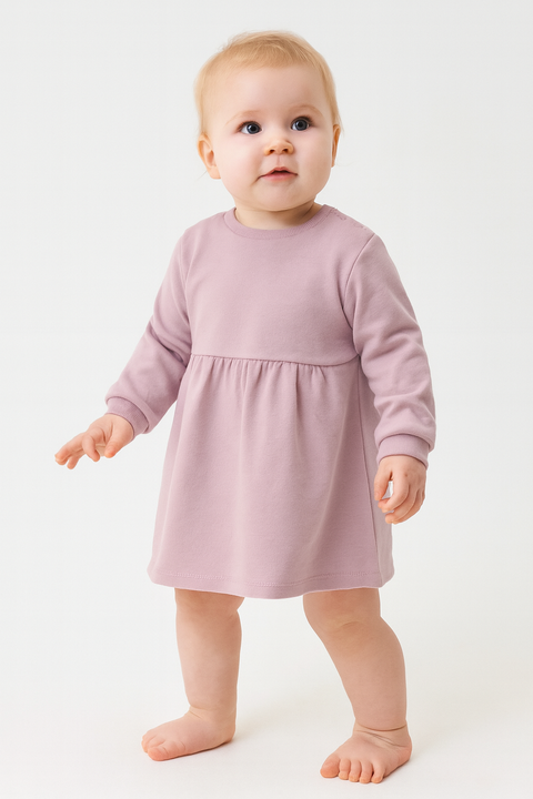 Sinsay Baby Girl's Brown & Light Purple Pack Of 2 Dresses | Sinsay In Lebanon