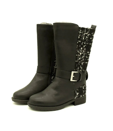 Kiabi Girl's Black Boots | Kiabi In Lebanon