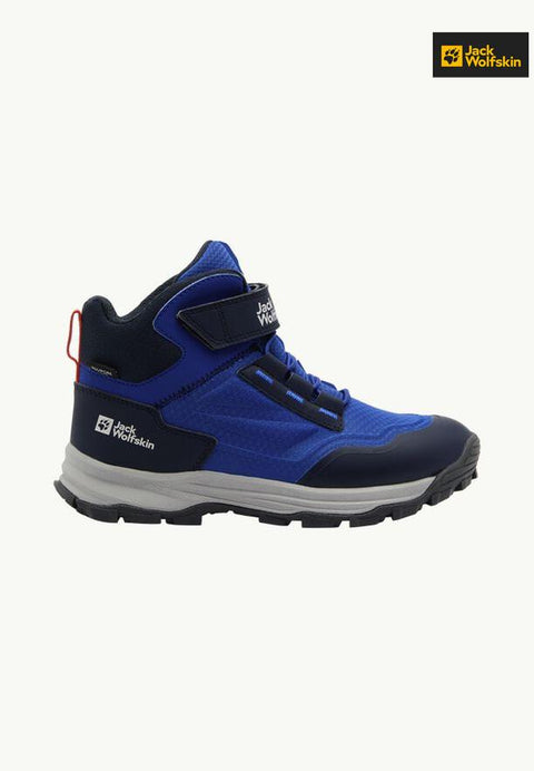 Jack Wolfskin Boy's Navy Cyrox Texapore Mid K Sneakers |Jack Wolfskin in Lebanon