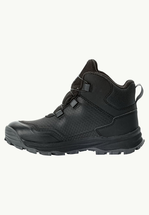 Jack Wolfskin Girl's Black Cyrox Texapore Dial Mid K Sneakers |Jack Wolfskin in Lebanon