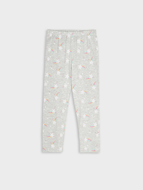 Sinsay Girl's Multi Color Long Sleeve Pajama Set | Sinsay In Lebanon