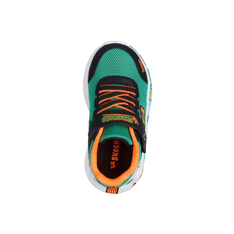 Skechers Baby Boy's Green & Black Scene Runner Sneakers | Skechers In Lebanon