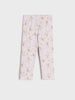 Leggings with a pattern on a white background
