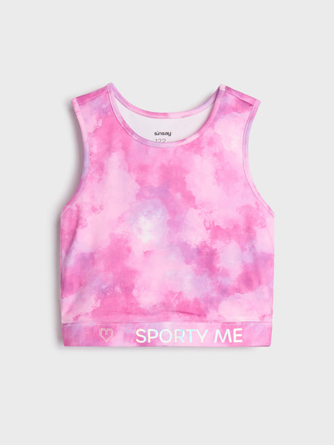 Sinsay Baby Girl's Purple Crop Top | Sinsay in Lebanon