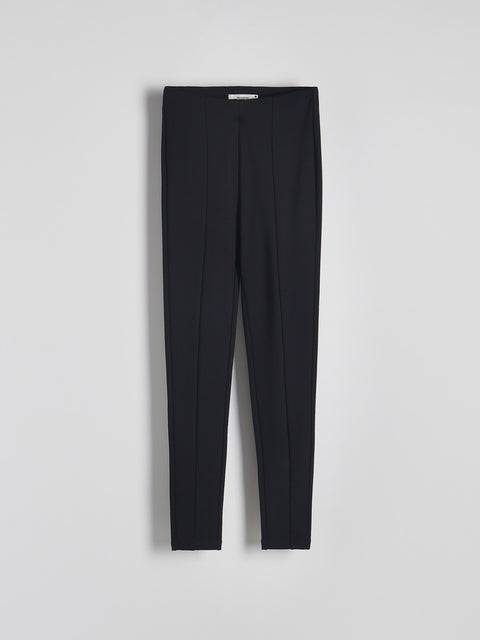 Reserved Women's Black Stitching Leggings | Reserved In Lebanon