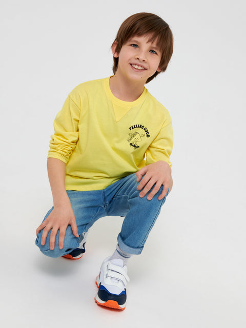 Sinsay Boy's Blue Relaxed Jeans | Sinsay In Lebanon