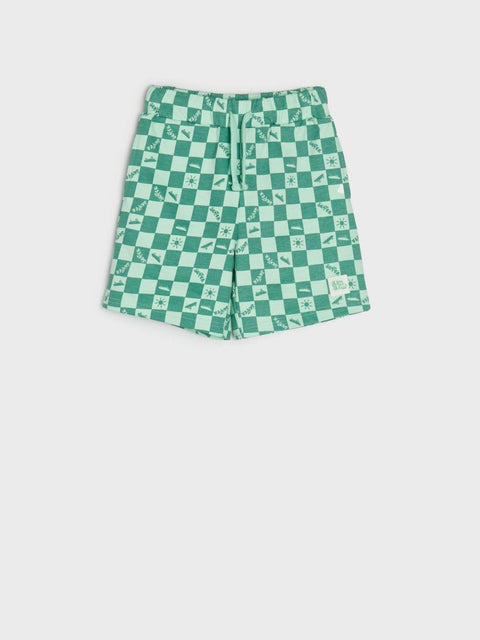 Sinsay Boy's Multi-Green Comfy Drawstring Waist Shorts | Sinsay In Lebanon