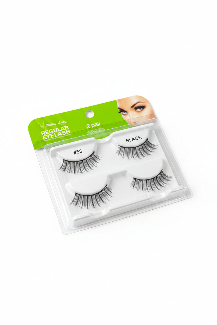 Human Hair Stripped Lashes 2 Pairs