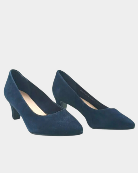 5th Avenue Women's Navy Blue Heels 155820  (shoes 41) shr