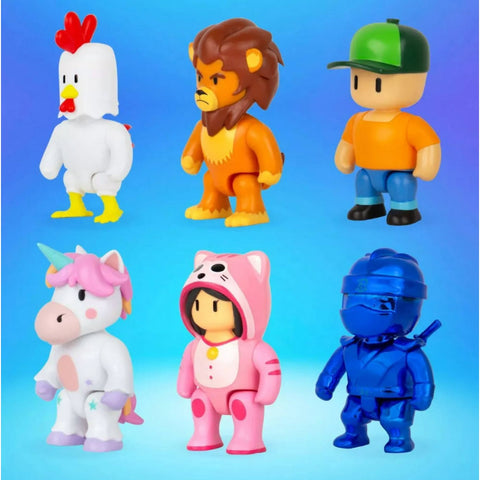 Stumble Guys Deluxe Mini Figure Set - 6pk|Stumble Guys In Lebanon