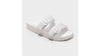 Cat & Jack Girl's Silver Slip-On Footbed Sandals | Cat & Jack In Lebanon