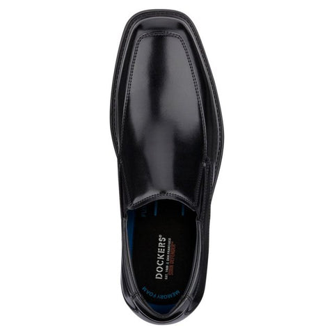 Dockers Men's Black Leather Lawton Slip Resistant Work Dress Loafer Shoe |Dockers In Lebanon