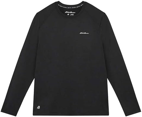 Eddie Bauer Men's Black Active Tee Crewneck Moisture Wicking Blouse | Eddie Bauer In Lebanon