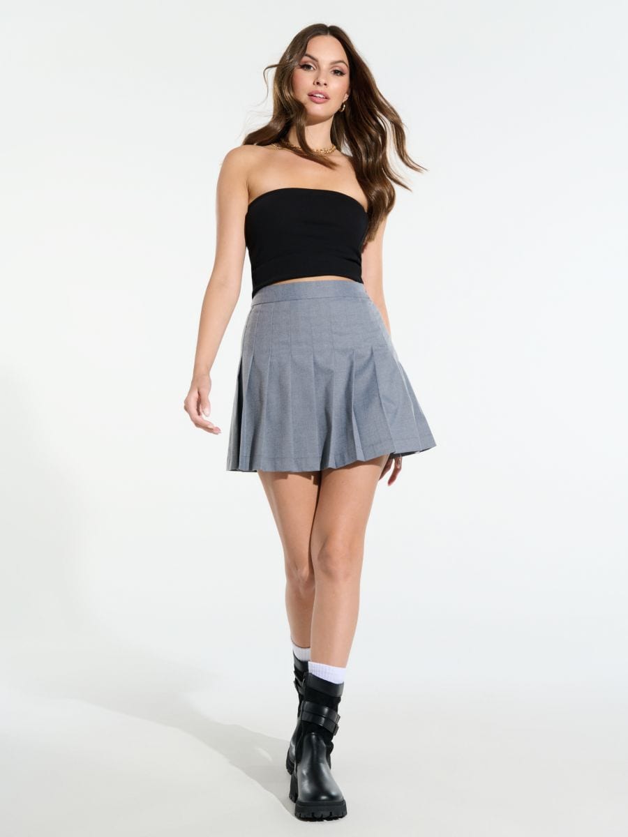 Sinsay Women's Black Rib Knit Cut Blouse | Sinsay In Lebanon