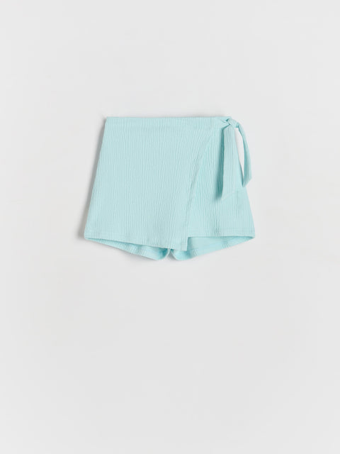 Reserved Girl's Baby Blue Shorts | Reserved In Lebanon