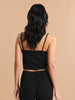 Sinsay Women’s Black Strappy Camisole Crop Top | Sinsay in Lebanon