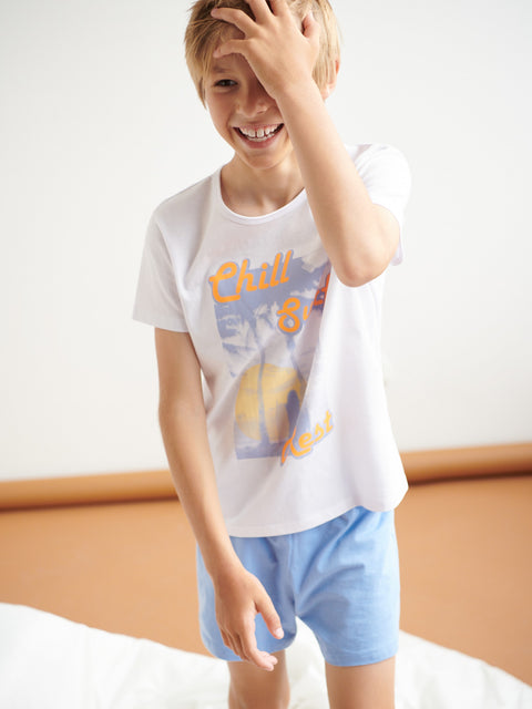 Sinsay Boy's White Pajamas | Sinsay In Lebanon