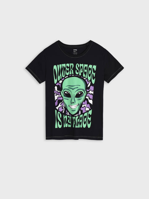 Sinsay Boy's Black Printed Pajamas | Sinsay In Lebanon