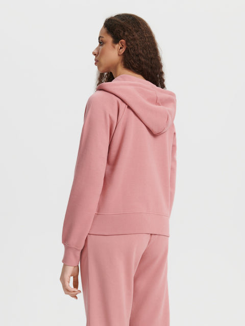 Sinsay Women's Dusty Rose Zip Up Hooded Jacket|Sinsay In Lebanon
