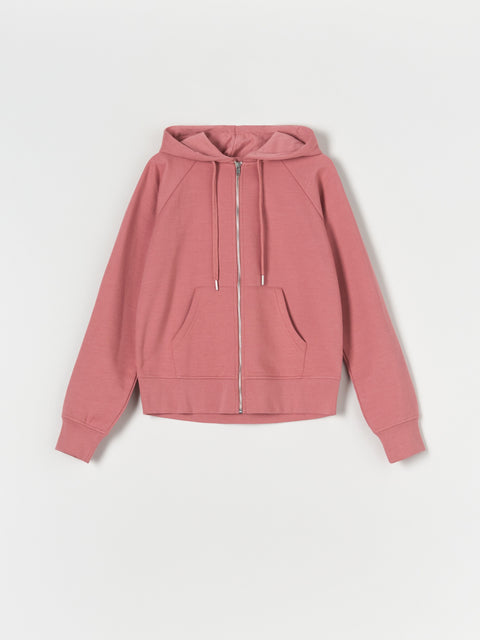 Sinsay Women's Dusty Rose Zip Up Hooded Jacket|Sinsay In Lebanon