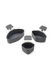 Sinsay Dark Gray Set Of 3 Steaming Baskets | Sinsay In Lebanon