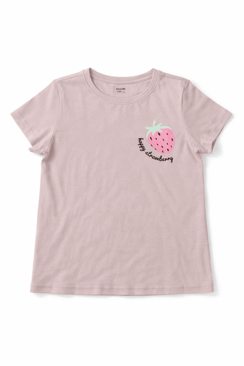 Sinsay Girl's pink Strawberry T-Shirt  | Sinsay in Lebanon
