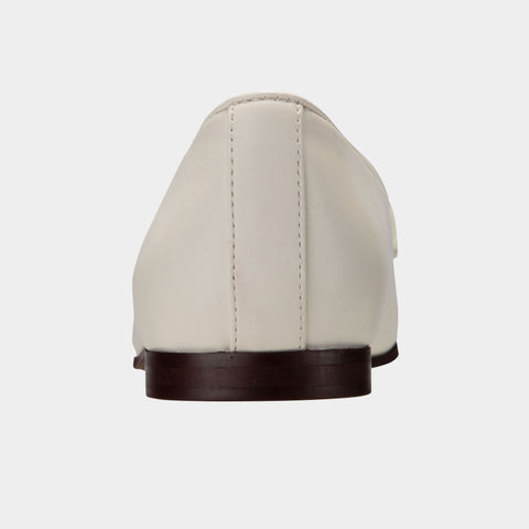 Joop Women's Off White Unico Filippa Slip On Flat Shoes | Joop In Lebanon