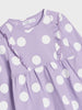 Sinsay Fox & Bunny Baby Girl's Purple & White Ruffle Dress | Sinsay In Lebanon