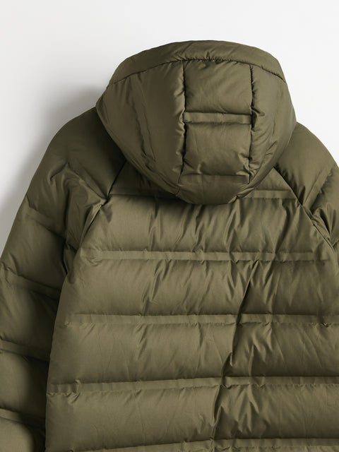 Reserved Boy's Olive Green Down Coat With Hood | Reserved In Lebanon