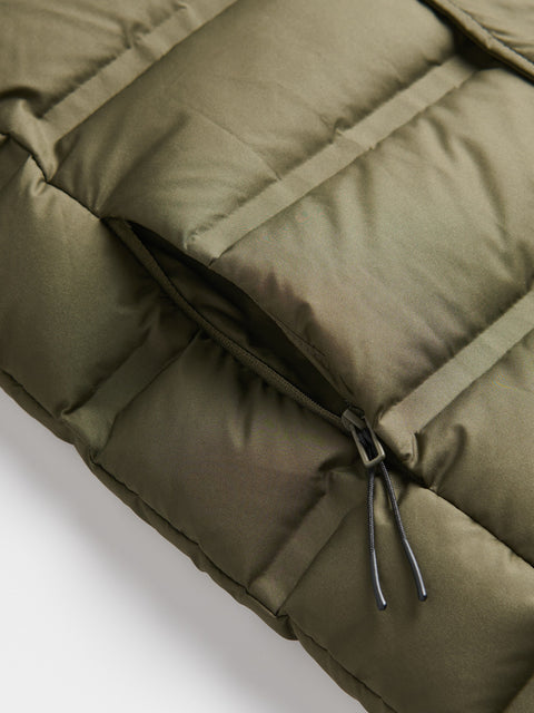 Reserved Boy's Olive Green Down Coat With Hood | Reserved In Lebanon