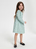 Sinsay Girl's Mint Green Ruffle Detail Dress | Sinsay In Lebanon
