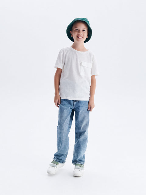 Reserved Boy's Light Blue Loose Jeans | Reserved In Lebanon