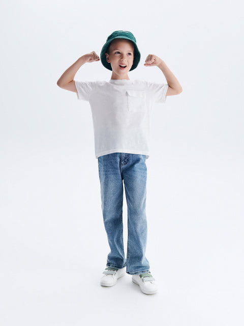 Reserved Boy's Light Blue Loose Jeans | Reserved In Lebanon
