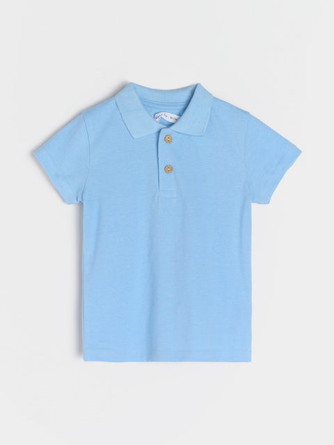 Sinsay Baby Boy's Baby Blue Polo T-Shirt|Sinsay In Lebanon