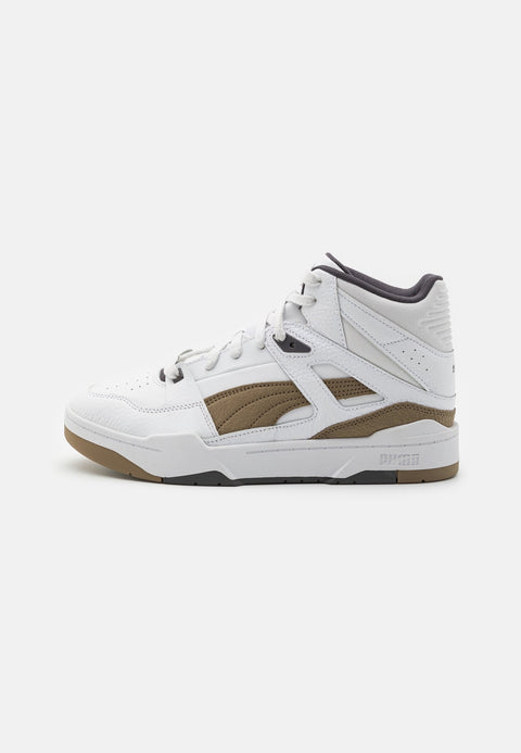 Puma Men's White & Tan High-Top Sneakers | Puma In Lebanon