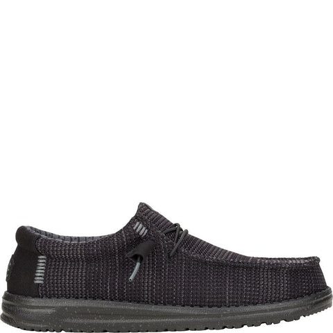 Hey Dude Men's Black Wally Stretch Sox Loafer | Hey Dude In Lebanon