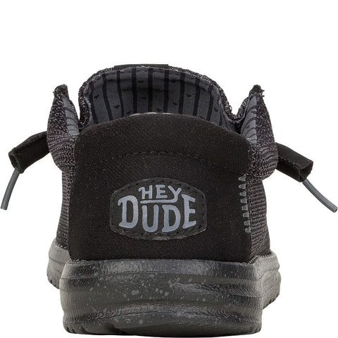 Hey Dude Men's Black Wally Stretch Sox Loafer | Hey Dude In Lebanon