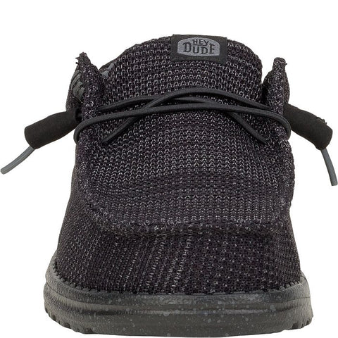 Hey Dude Men's Black Wally Stretch Sox Loafer | Hey Dude In Lebanon