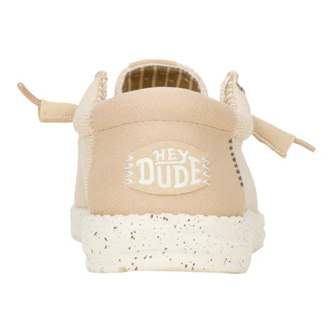 Hey Dude Men's Beige Wally Stretch Sox Loafer | Hey Dude In Lebanon