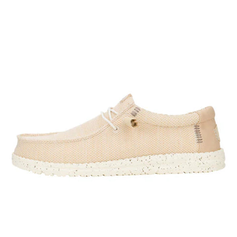Hey Dude Men's Beige Wally Stretch Sox Loafer | Hey Dude In Lebanon