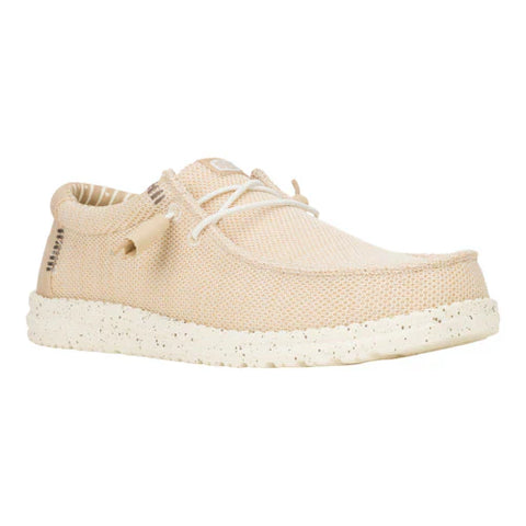 Hey Dude Men's Beige Wally Stretch Sox Loafer | Hey Dude In Lebanon