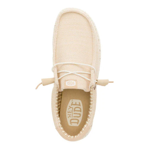 Hey Dude Men's Beige Wally Stretch Sox Loafer | Hey Dude In Lebanon