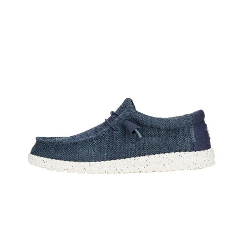 Hey Dude Men's Navy Wally Stretch Sox Loafer | Hey Dude In Lebanon