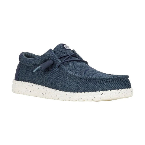 Hey Dude Men's Navy Wally Stretch Sox Loafer | Hey Dude In Lebanon