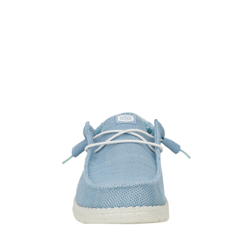 Hey Dude Men's Cloud Blue Wally Stretch Sox Loafer | Hey Dude In Lebanon
